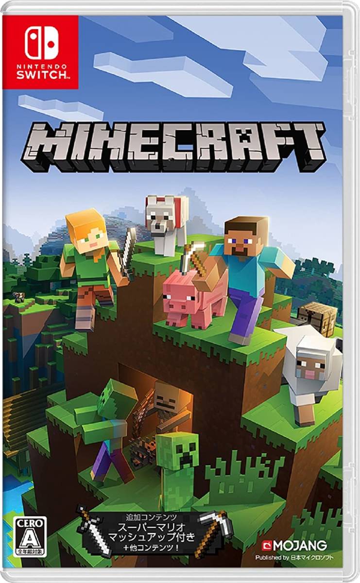 【新品未開封】Nintendo Switch Minecraft (マインクラフト) パッケージ版③_画像1