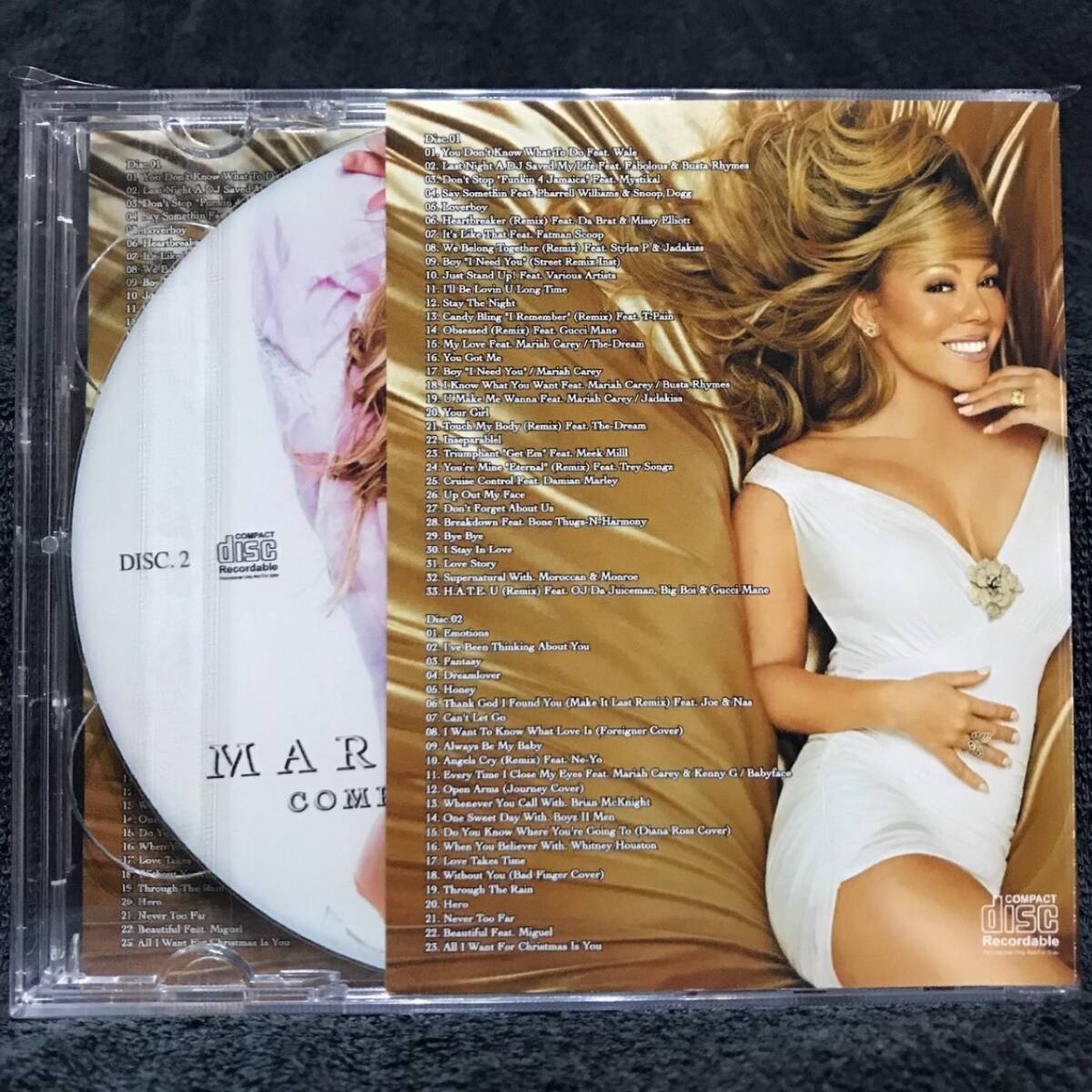 ★Mariah Carey マライア キャリー 豪華2枚組56曲 完全網羅 Complete Best MixCD【2,200円→大幅値下げ!!】匿名配送の画像3