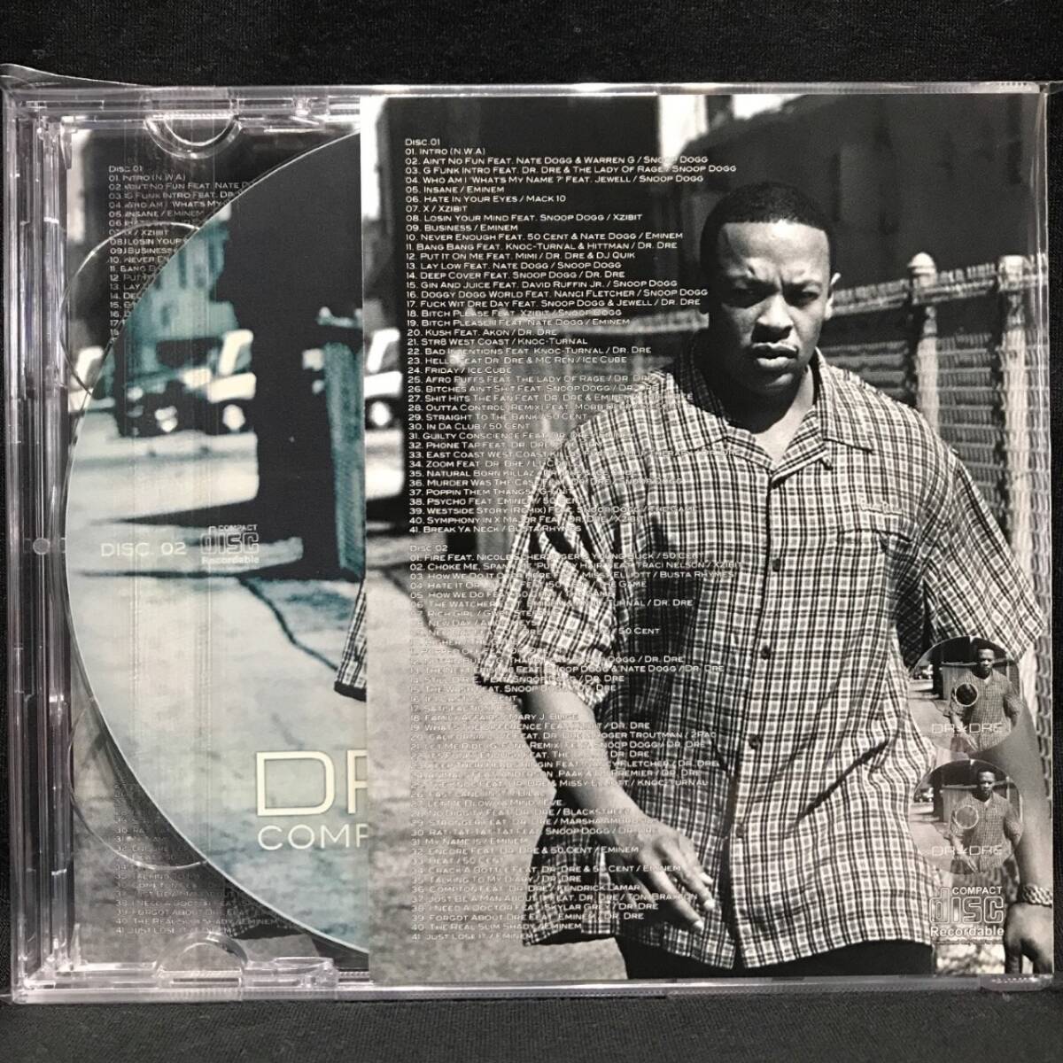 Dr. Dre ドクタードレー 豪華2枚組82曲 完全網羅 史上最強 Complete Best MixCD【2,200円→大幅値下げ!!】匿名配送の画像3