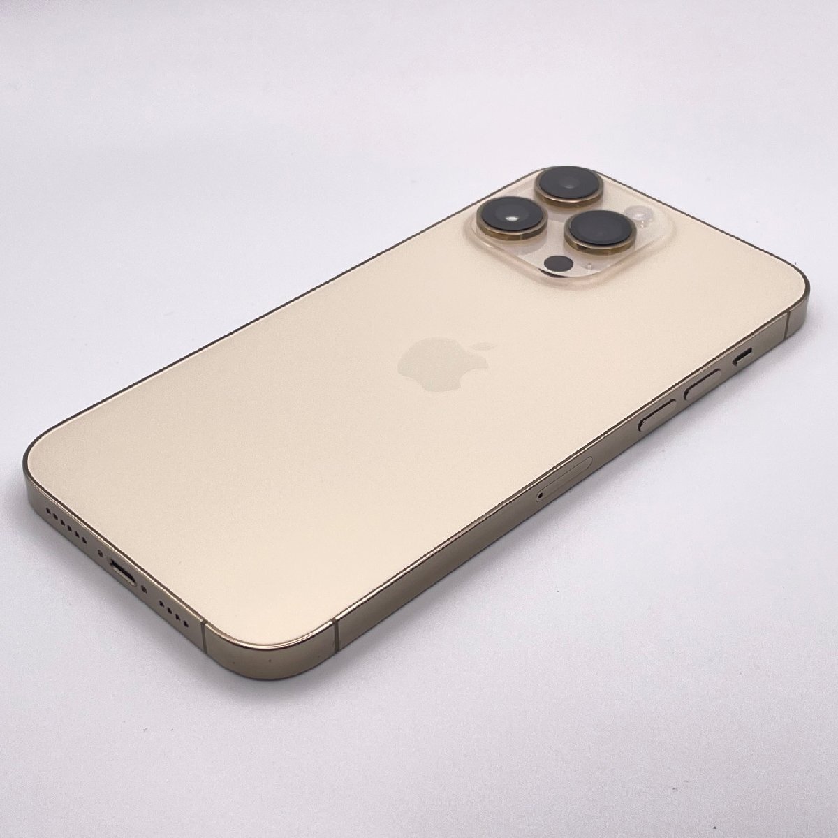 中古品 Apple アップル iPhone 14 Pro Max 256GB ゴールド SIMロックなし SIMフリーの画像2