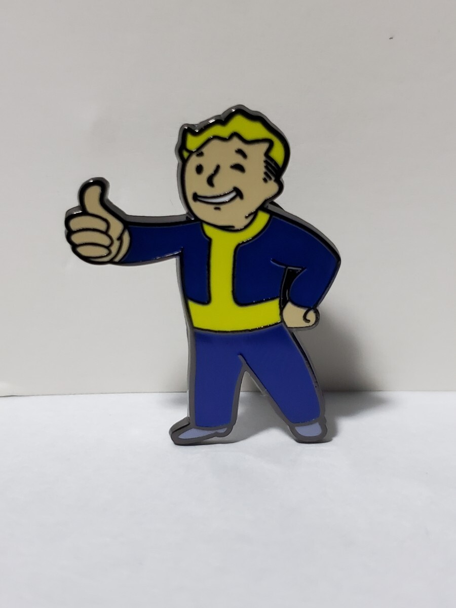 【フォールアウト/fallout】ゲームピンバッジ、ボルトボーイピンズ_画像1