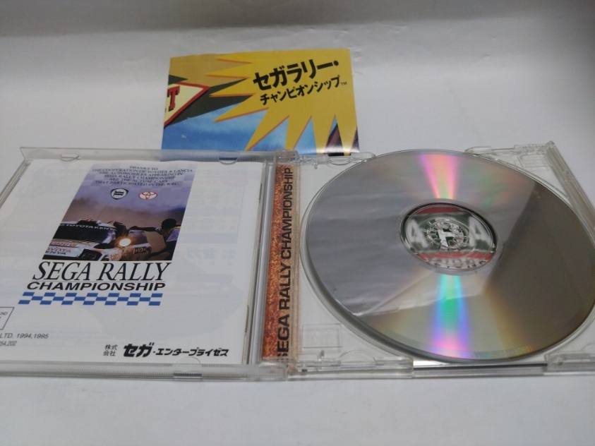 即決☆SEGA RALLY CHAMPIONSHIP 1995☆セガラリー☆SEGA SATURN☆セガサターン☆名作☆中古ゲーム☆送料180の画像3