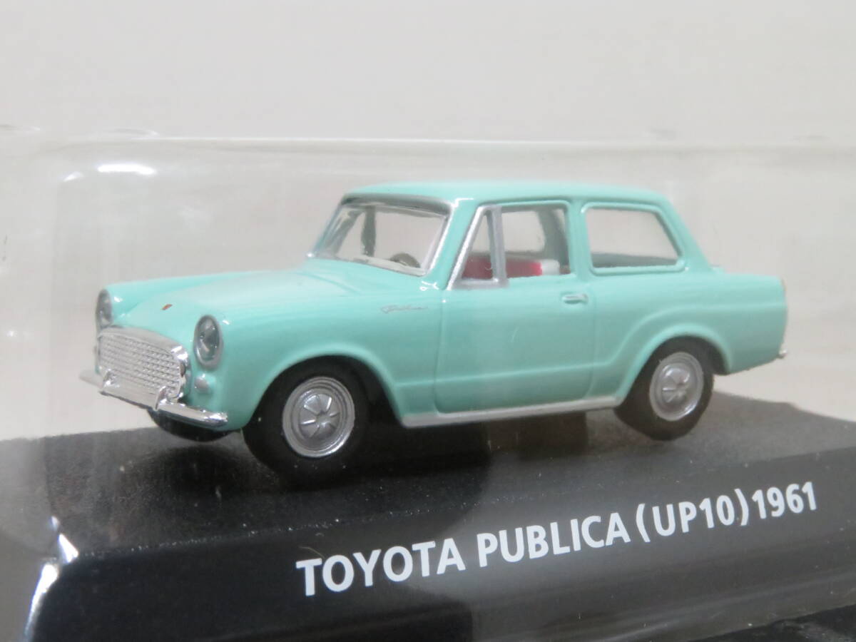 トヨタ　パブリカ　（薄緑）　TOYOTA PUBLICA　絶版名車コレクション　Vol.5　コナミ　1/64_画像2