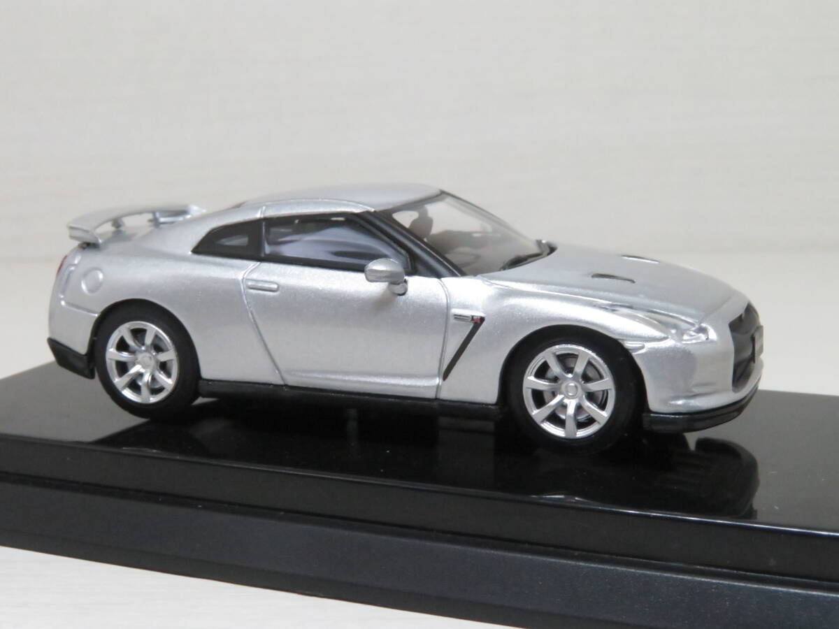 日産 GT-R （銀） NISSAN GT-R R35 ビーズコレクション Beads Collection 京商 1/64の画像4