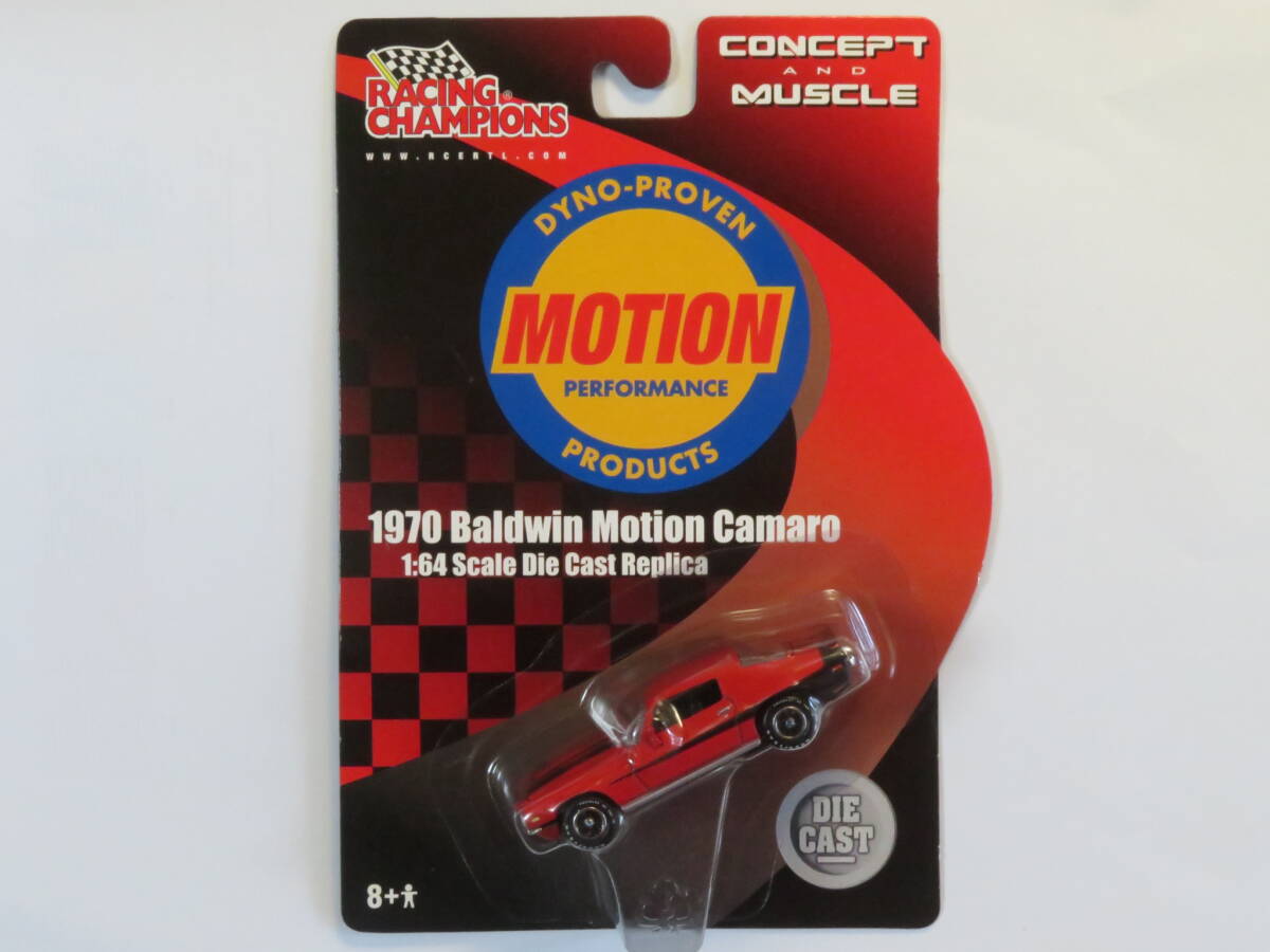 1970 Baldwin Motion Camaro カマロ ボルドウィン モーション CONCEPT AND MUSCLE RACING CHAMPIONS 1/64の画像1