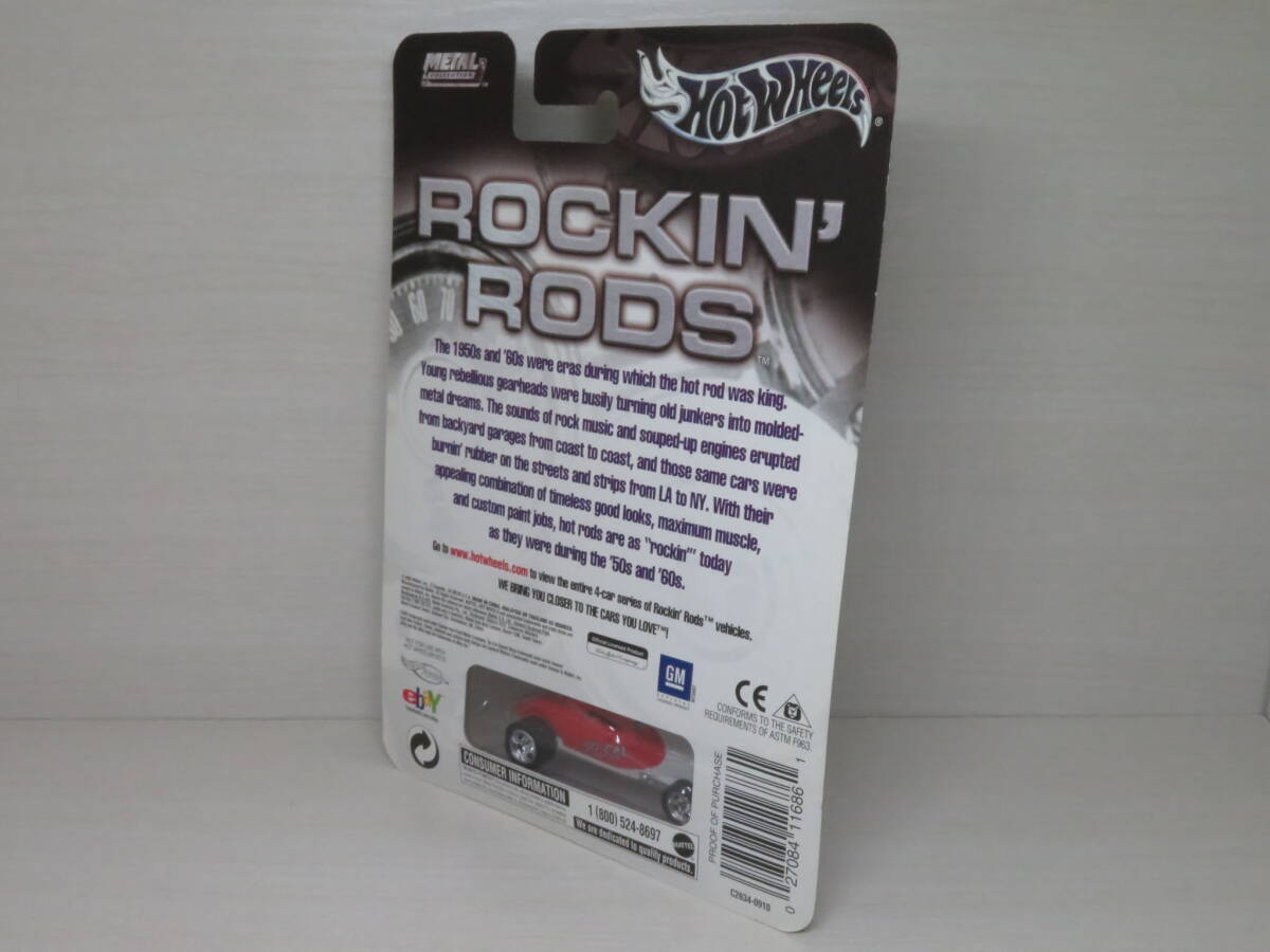 ’34 SO-CAL COUPE ROCKIN’ RODS Hot Wheels METAL COLLECTIONの画像7