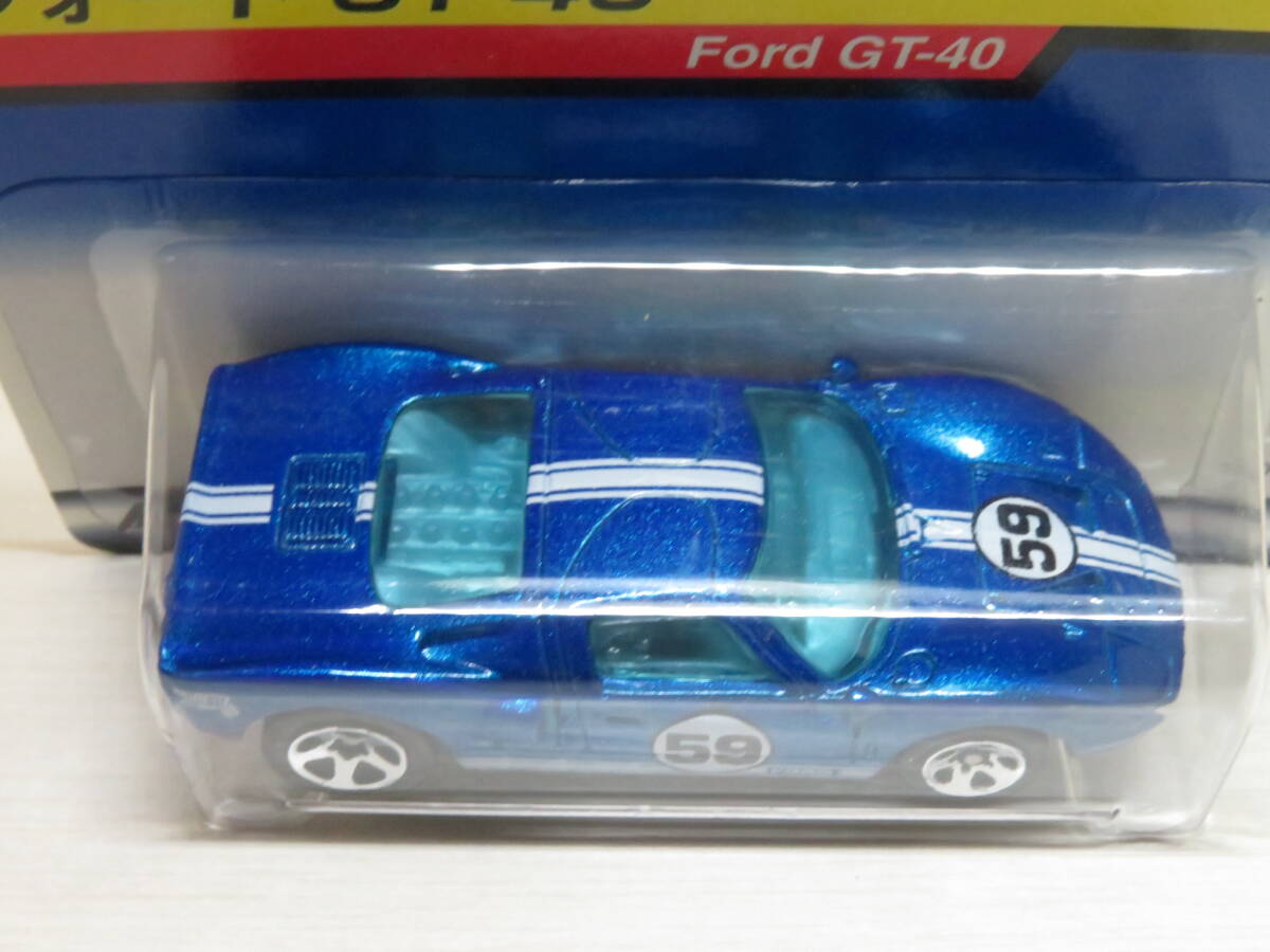 FORD GT-40　フォードGT-40　Hot Wheels　日本語カード_画像3