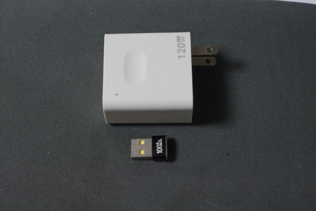 USB/Type-C 急速充電器 120W GaN Quick Charge 5.0 9A 1ポート 未使用 新品 White 送料無料 の画像3
