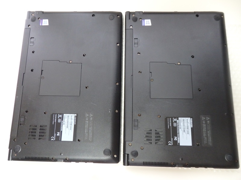 ２台 TOSHIBA dynabook B65 Core i3-7100U,Celeron 3865U/4GB/500GB/DVD Multi/WEBカメラ/無線/Windows10 薄型・軽量の画像5