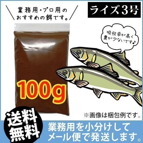 308-07-028 日清丸紅飼料ライズ4号(沈下性)100g ※メール便　金魚小屋-希-福岡_画像1