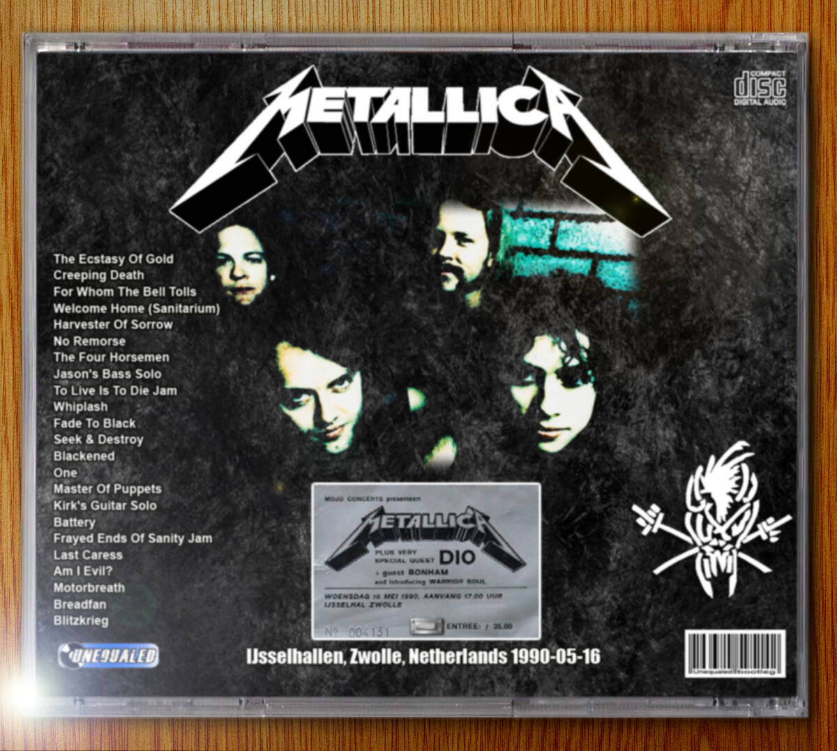 Metallica 1990-05-16-Netherlands 2cdの画像2