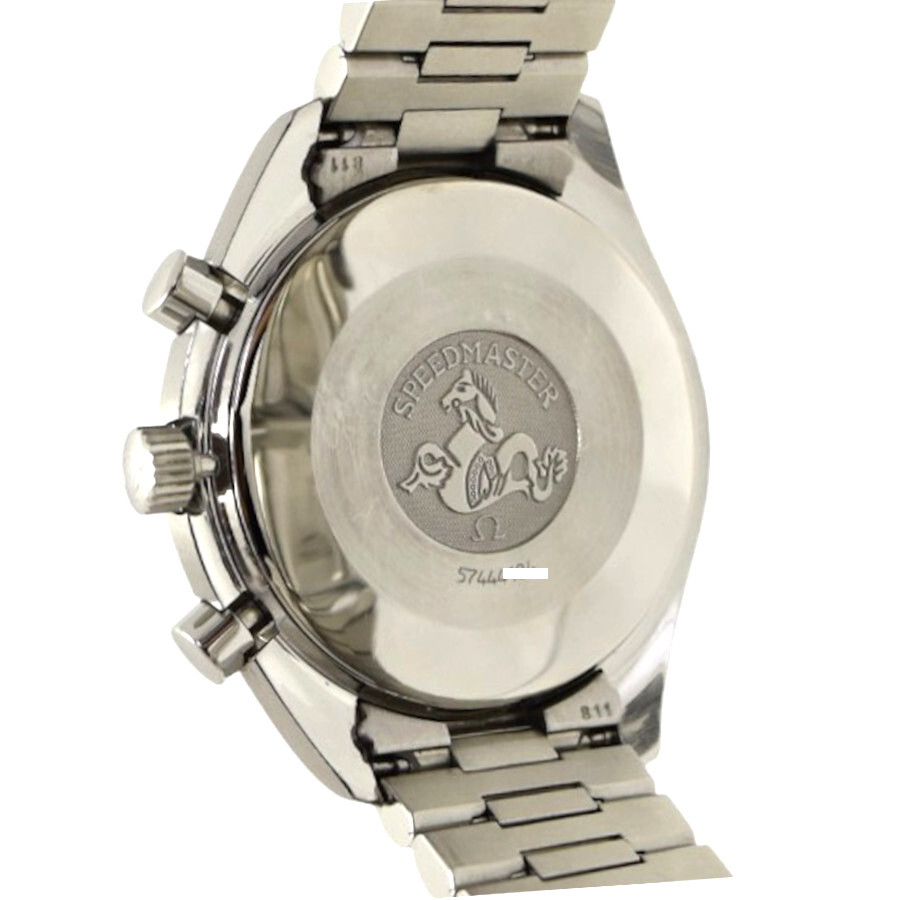 新品同様 オメガ 腕時計 スピードマスター ミハエル シューマッハ 3510.61 ステンレススチール メンズ レッド文字盤 OMEGA_画像5