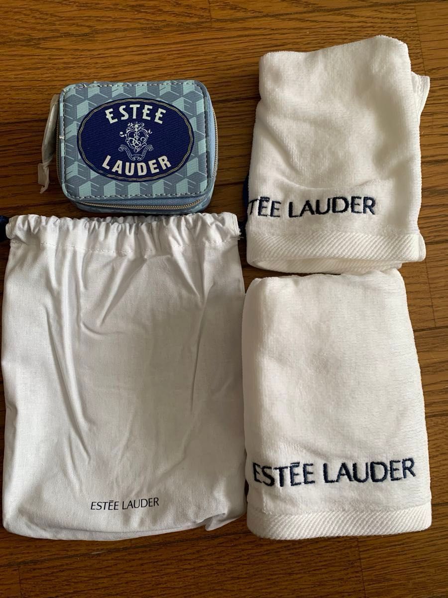 ESTEE LAUDER   エスティローダー ノベルティ タオル&ポーチ