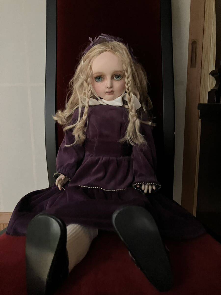 菫の砂糖菓子 創作人形 球体関節人形 少女ドール 作家揺 BJD 手作りの画像2
