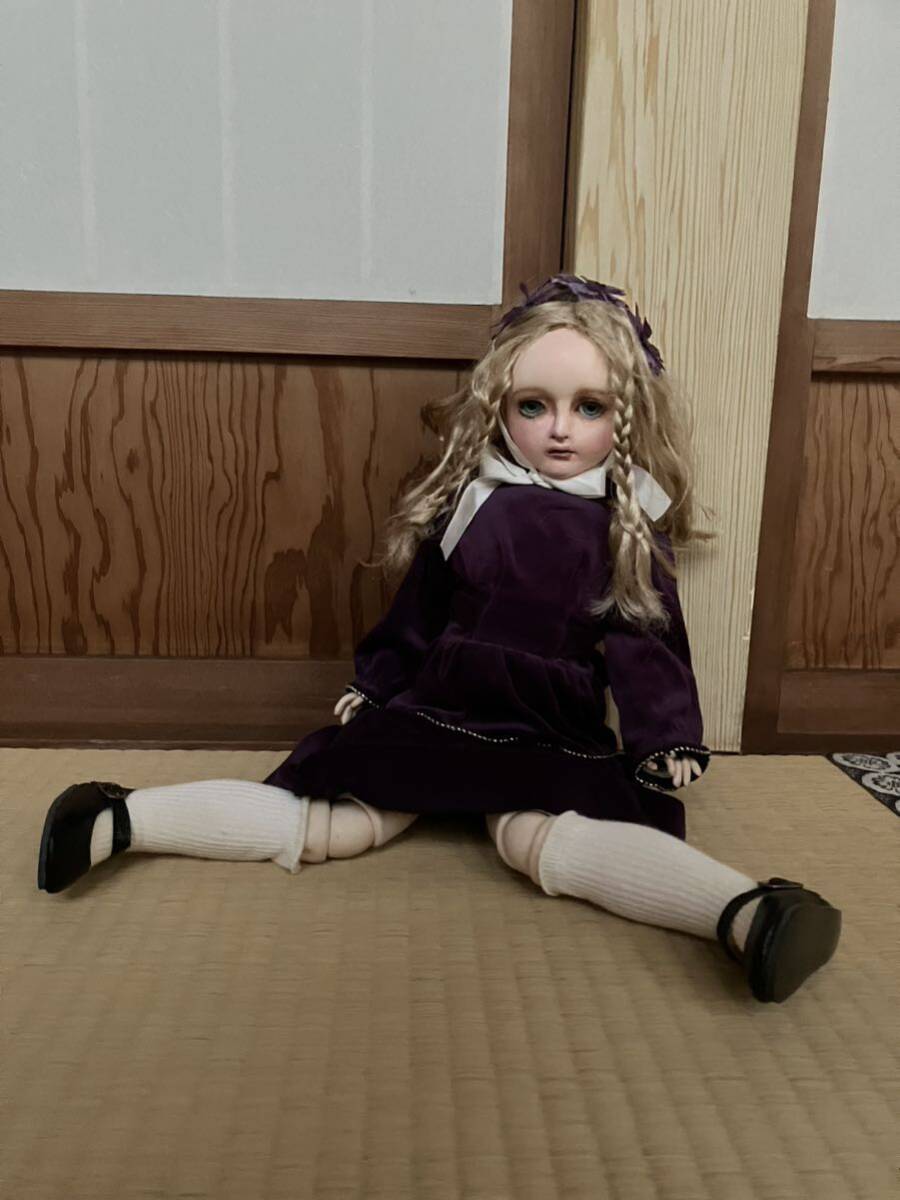 菫の砂糖菓子 創作人形 球体関節人形 少女ドール 作家揺 BJD 菫の砂糖菓子 創作人形 球体関節人形 少女ドール 作家揺 BJD