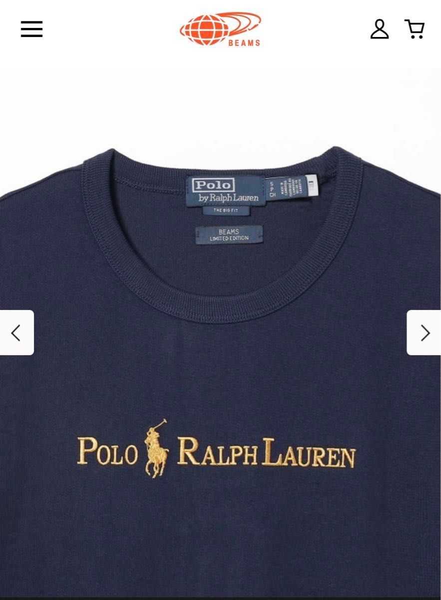 【新品未試着】POLO RALPH LAUREN BEAMS別注 Tシャツ  M