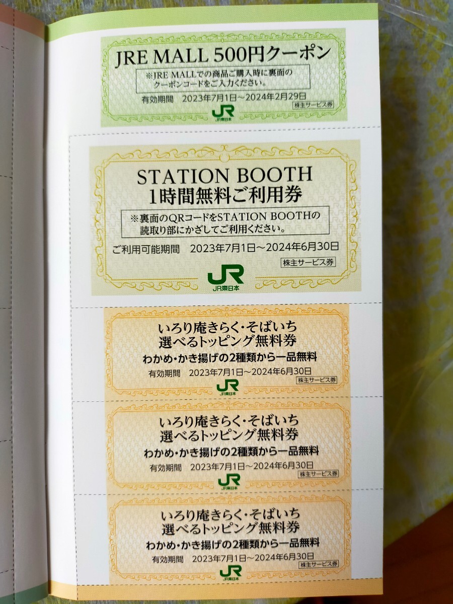 JR東日本 株主サービス券 鉄道博物館50%割引 ベックスコーヒーなどの画像4