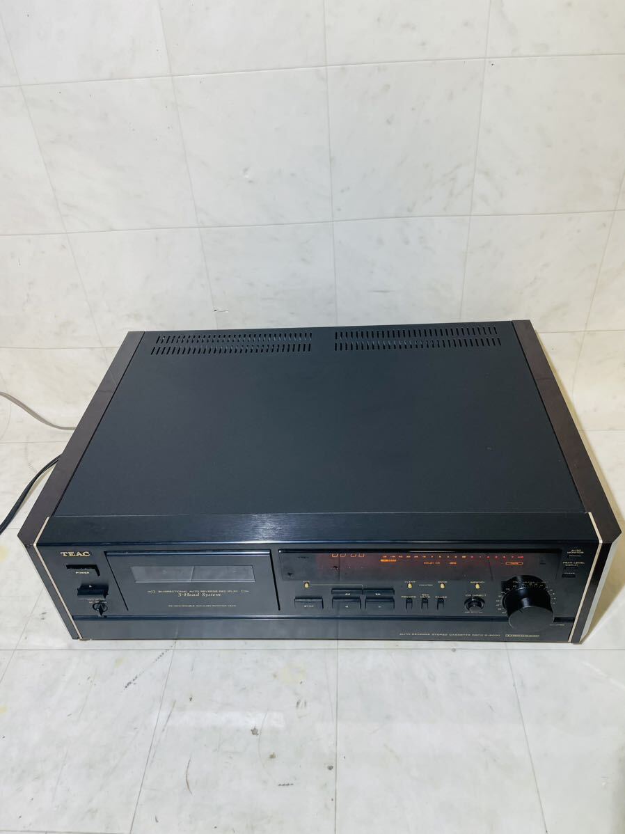 ジャンク】TEAC R-9000 ティアック カセットデッキ オートリバース 再生 録音 の画像2