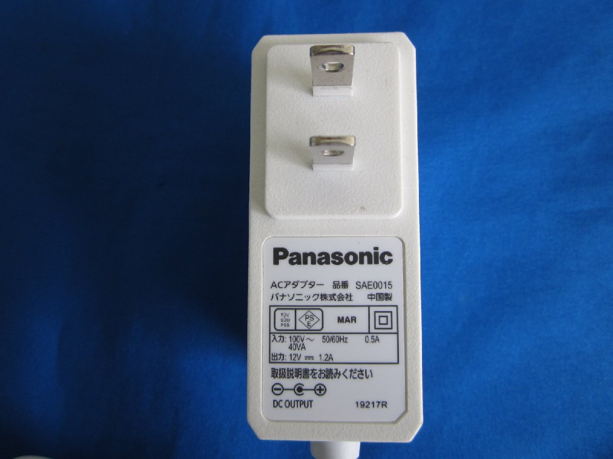 HAD-12■Panasonic プライベート・ビエラ VIERA UN-10E7D用 純正 ACアダプタ SAE0015 動作保証の画像1