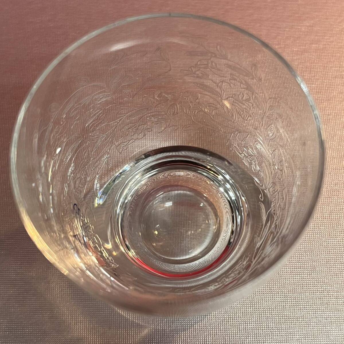 ☆未使用品☆ BOHEMIA GLASS ボヘミアグラス 冷酒グラス 5客 酒器 クリスタルガラス チェコスロべキア 工芸品 美品 希少 (04146Fの画像3