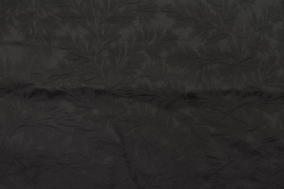 1 jpy length feather woven silk black feather woven length 83cm one . is hutch including in a package possible [kimonomtfuji] 1nfuji44176