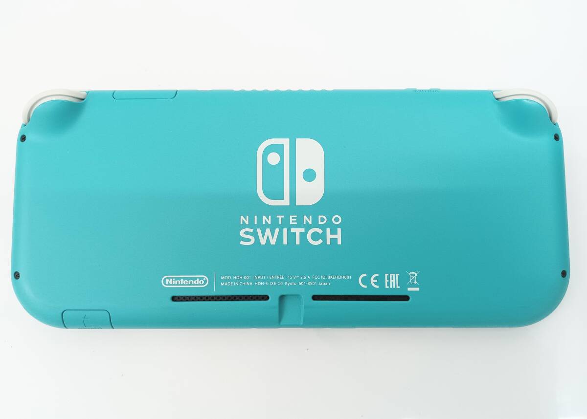 【862】★稼働品★任天堂 Nintendo Switch スイッチ Lite ライト HDH-001 ブルー ターコイズ ゲーム ハード 本体 現状品 携帯機の画像3