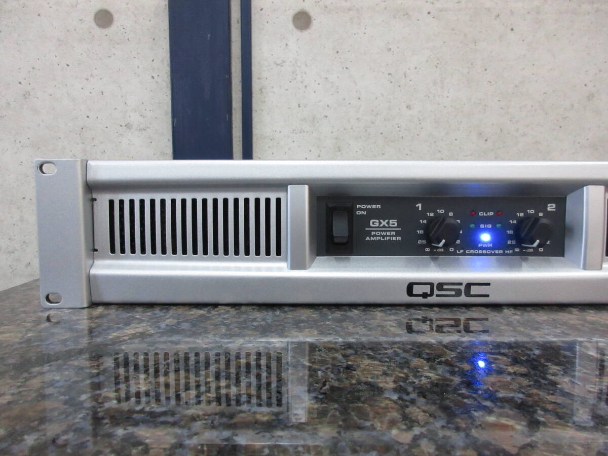 【まずまずの美品】QSC パワーアンプ GX5 の画像2