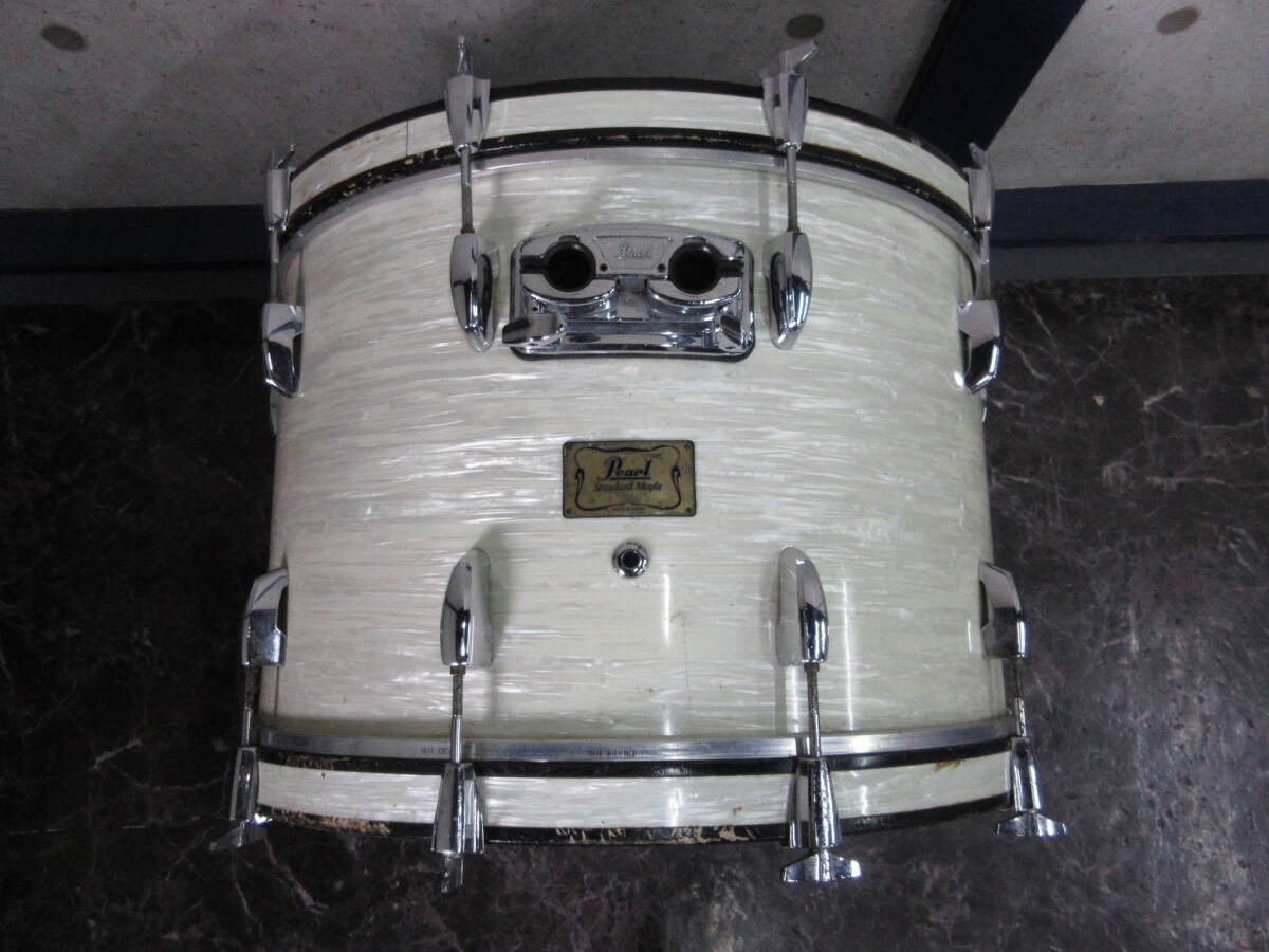 【格安スタート】Pearl バスドラム Standard Maple パール 約22×12インチの画像3