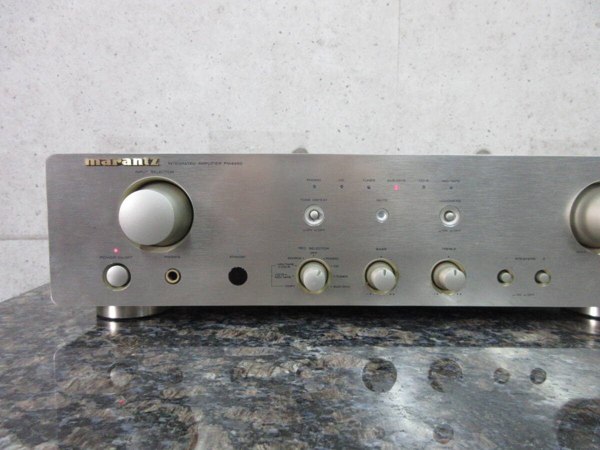 【お買い得品】Marantz プリメインアンプ PM4400 マランツ_使用に伴う小キズやヨゴレがあります