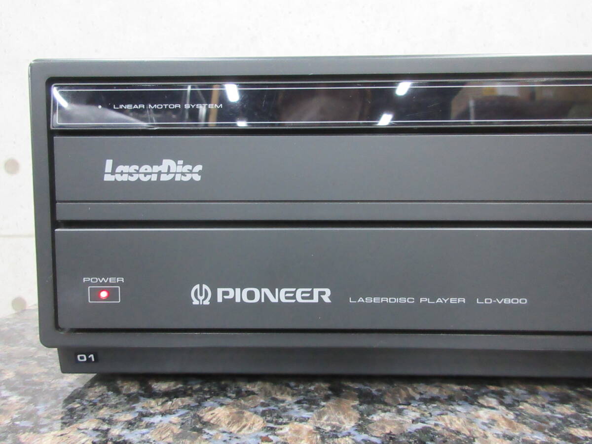 【まずまずの美品】PIONEER LDプレーヤー LD-V800 パイオニアの画像2
