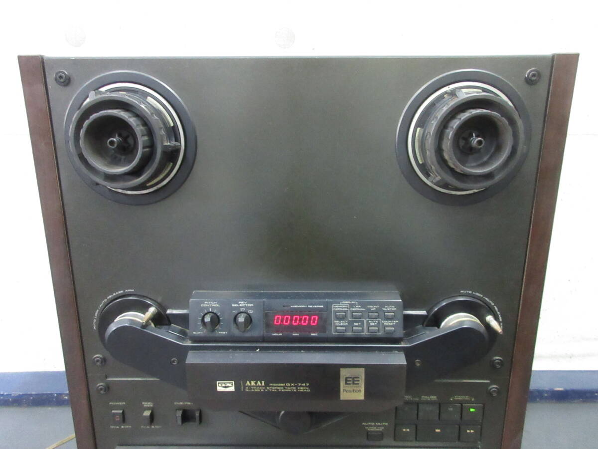 【お買い得品】AKAI オープンリーデッキ GX-747 50Hz用 アカイの画像2