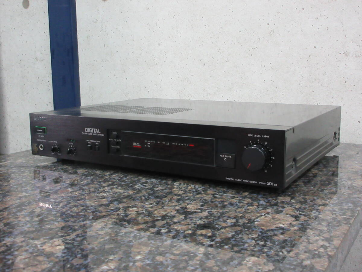 【お買い得品】SONY デジタルオーディオプロセッサー PCM-501ES ソニーの画像1