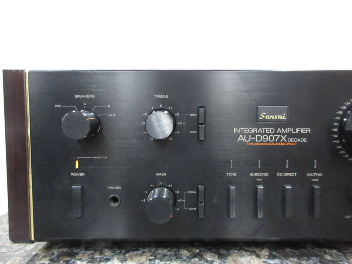 SANSUI プリメインアンプ AU-D907X DECADEの画像2