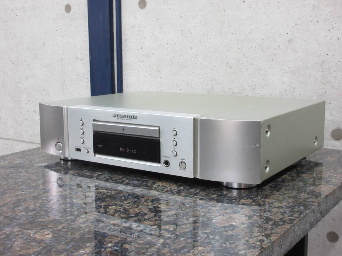 【格安スタート】marantz CDプレーヤー CD-6005 マランツ_通電・簡単な音出し確認済みです