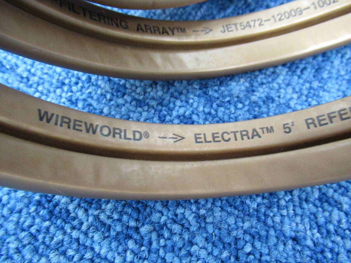 [ рекомендация товар примерно 1.8m]WIREWORLD электрический кабель ELECTRA5 тросик world 