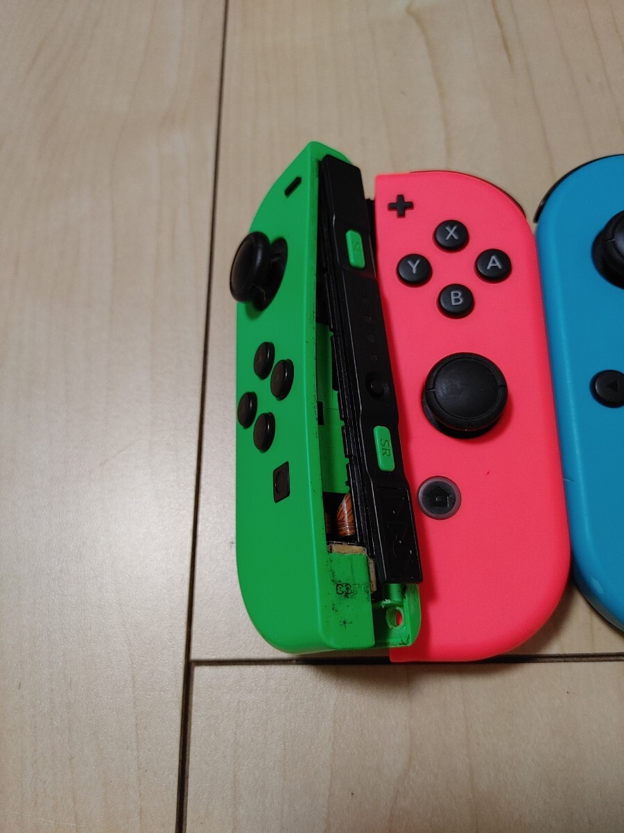 Nintendo Switch Joy-Con ニンテンドースイッチ ジョイコン ジャンク セットの画像2