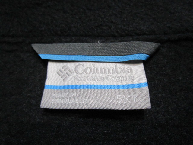 ♪美品 Columbia コロンビア オーバーサイズ フリースジャケット・Size5XL アウトドア 大きいサイズ_画像3