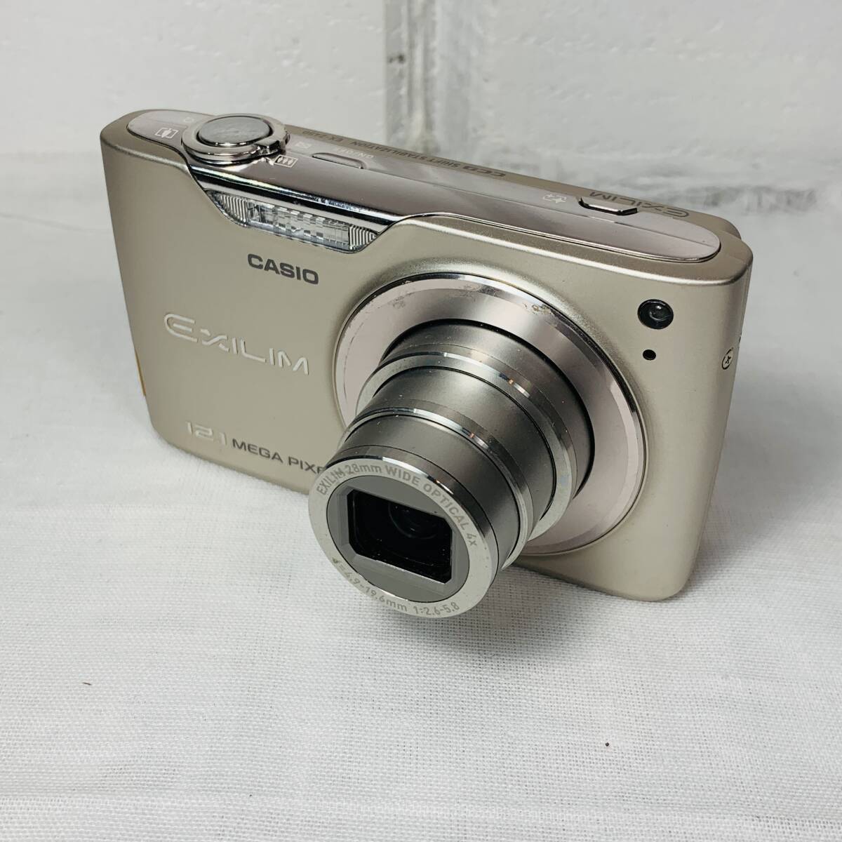 CASIO カシオ デジタルカメラ EXILIM EX-Z450 シルバー 動作確認済み 003 USED品 1円スタート _画像6