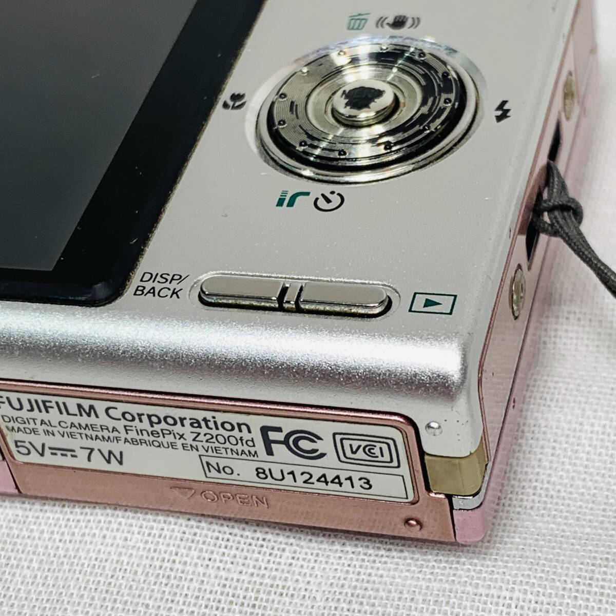 FUJIFILM 富士フィルム FINEPIX （ファインピクス） Z200fd デジタルカメラ ミスティピンク 動作確認済み USED品 1円スタートの画像9