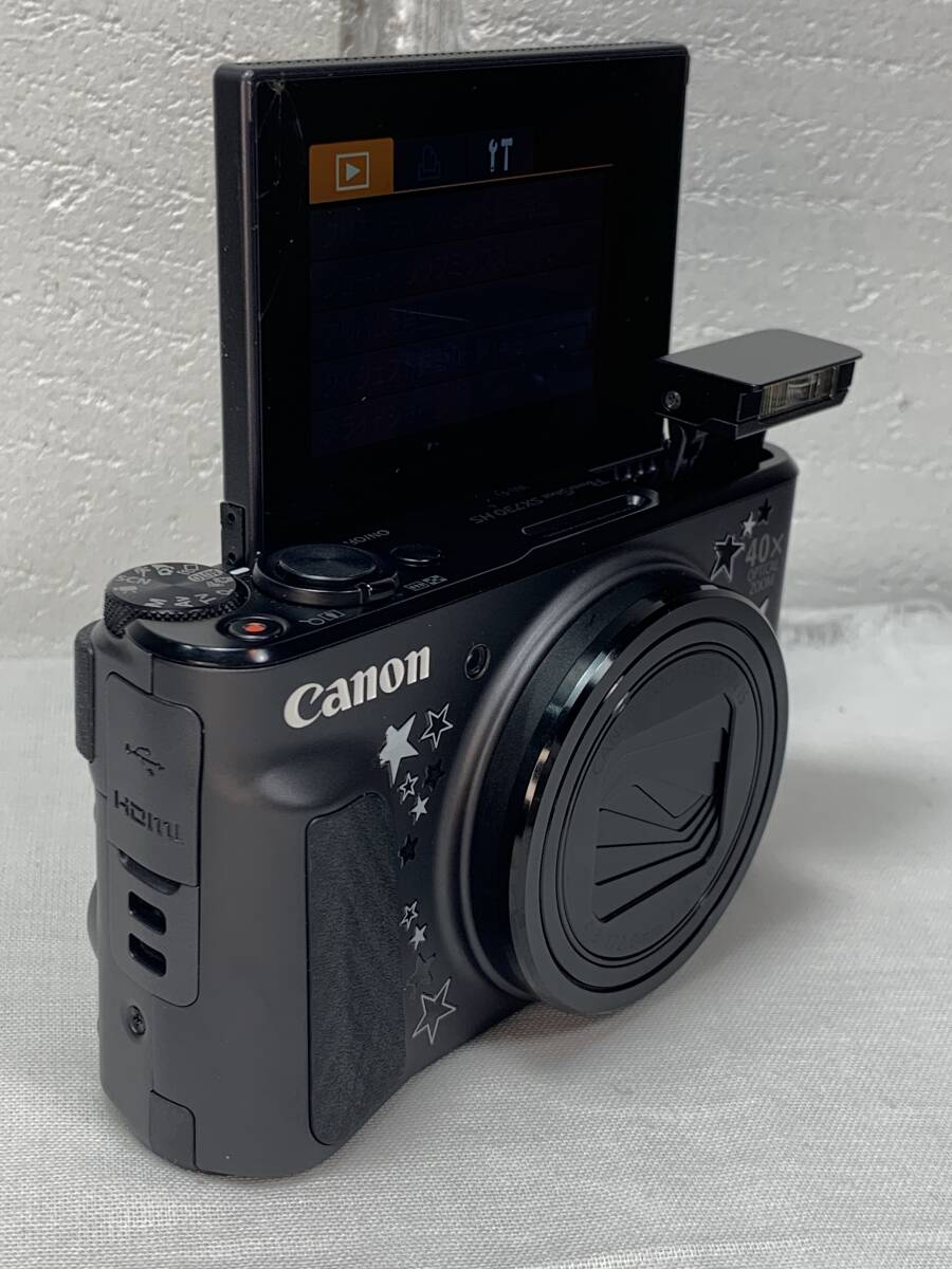 Canon キャノン デジタルカメラ PowerShot SX730 HS ブラック 動作確認済み USED品 1円スタートの画像9