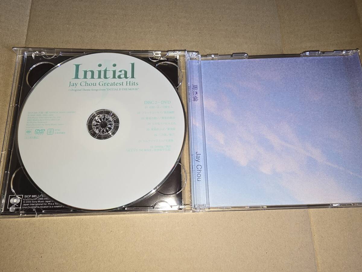 日本国内盤 ジェイ チョウ 周杰倫 Initial J～Jay Chou Greatest Hits Original Theme Songs from 頭文字D THE MOVIE初回限定DVD付SICP-885の画像4