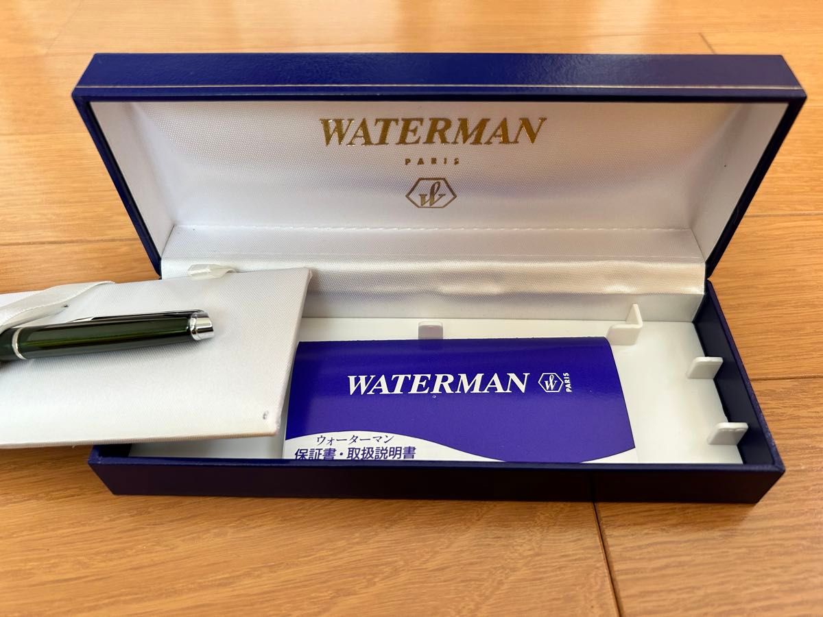 WATERMAN ボールペン　緑