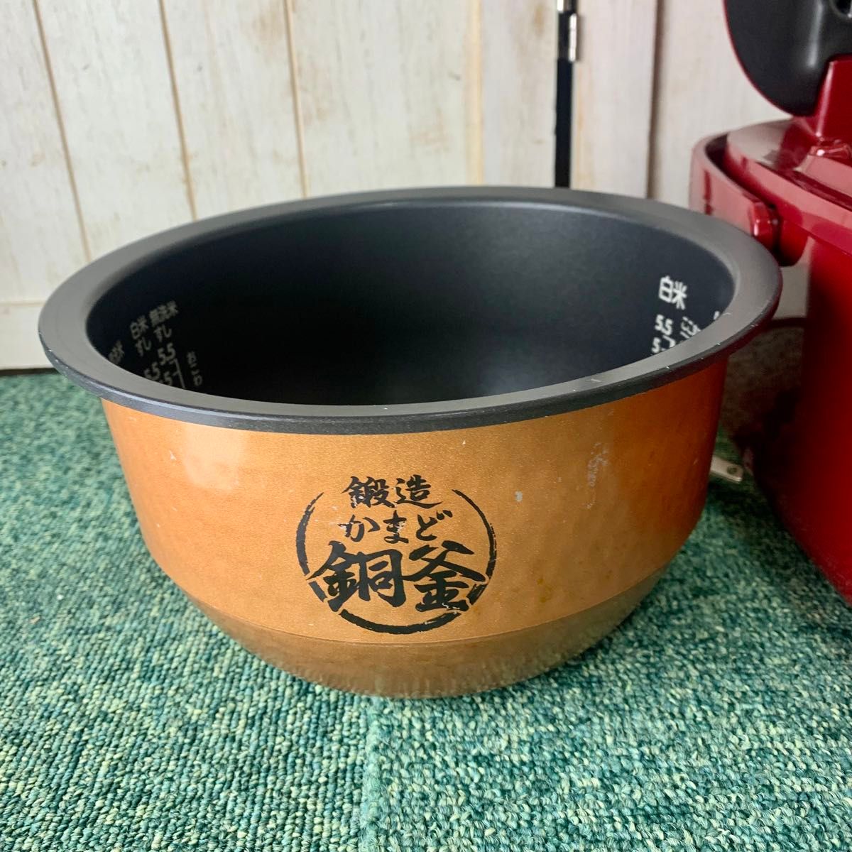 TOSHIBA 東芝 圧力 真空IHジャー炊飯器 RC-10E7VR 鍛造かまど銅 TOSHIBA 東芝 圧力 真空IHジャー炊飯器 RC-10E7VR 鍛造かまど銅