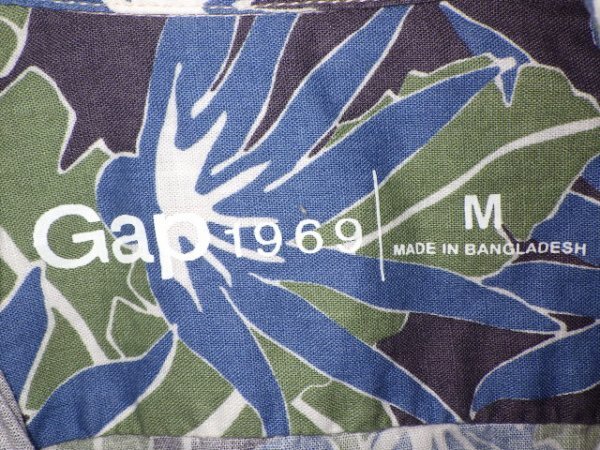 z4905GAP★ギャップ★アロハシャツ★ハワイアン★USA★アメカジ★激安★人気★送料格安の画像3