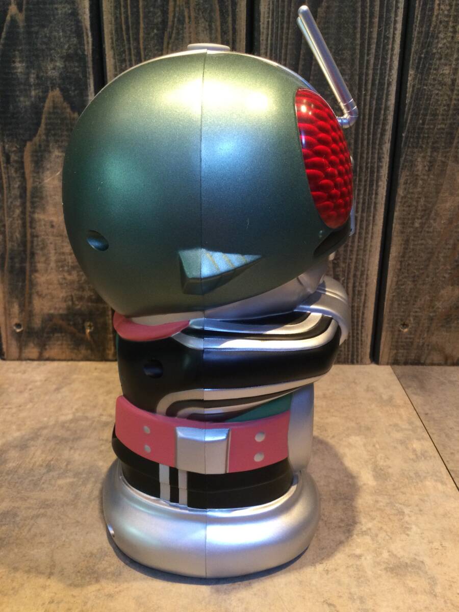 新品・未使用　希少品 仮面ライダー 目覚まし時計 おしゃべり リズム時計工業_画像5