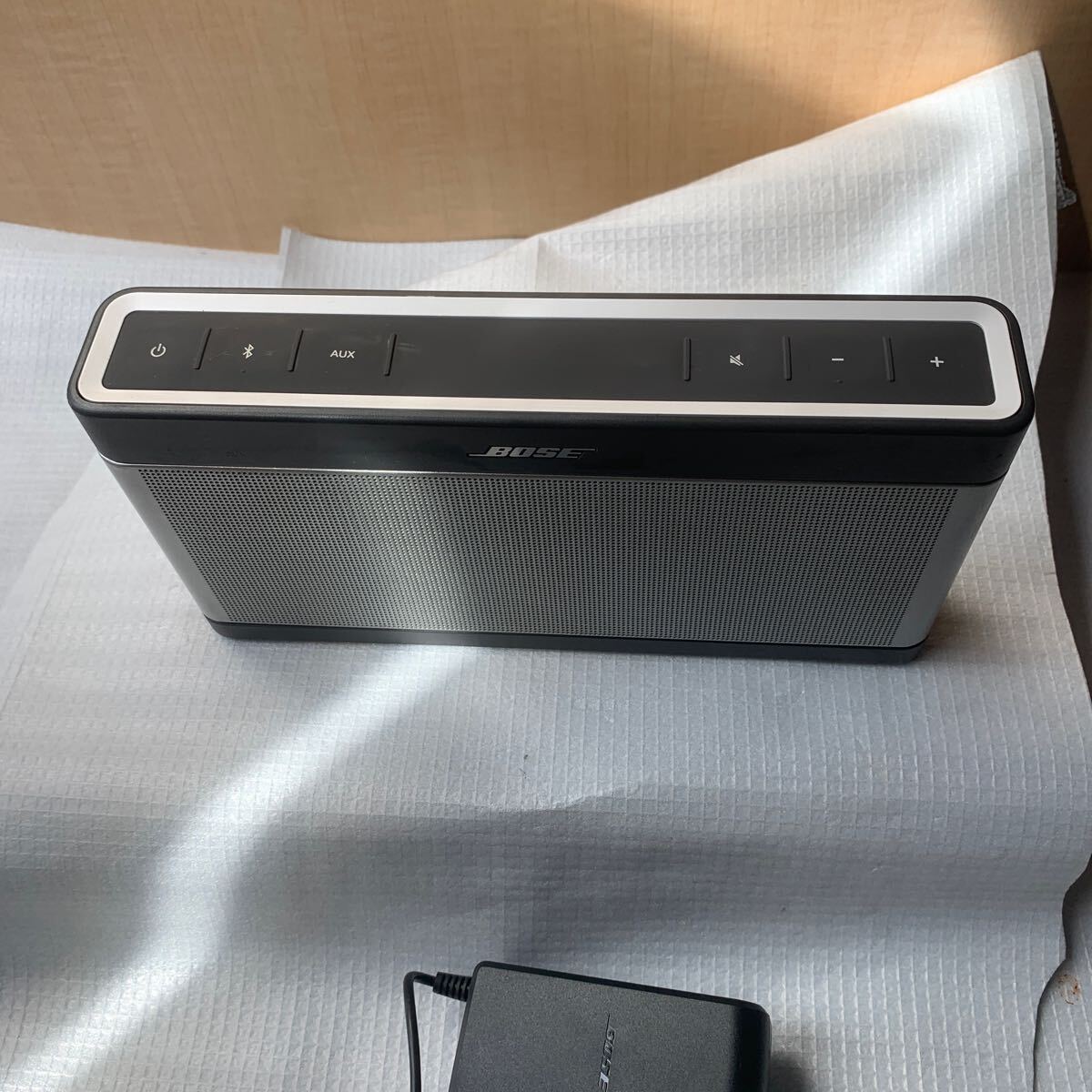 BOSE SoundLink Bluetooth SpeakerIII ワイヤレススピーカー サウンドリンク ボーズ 美品の画像3