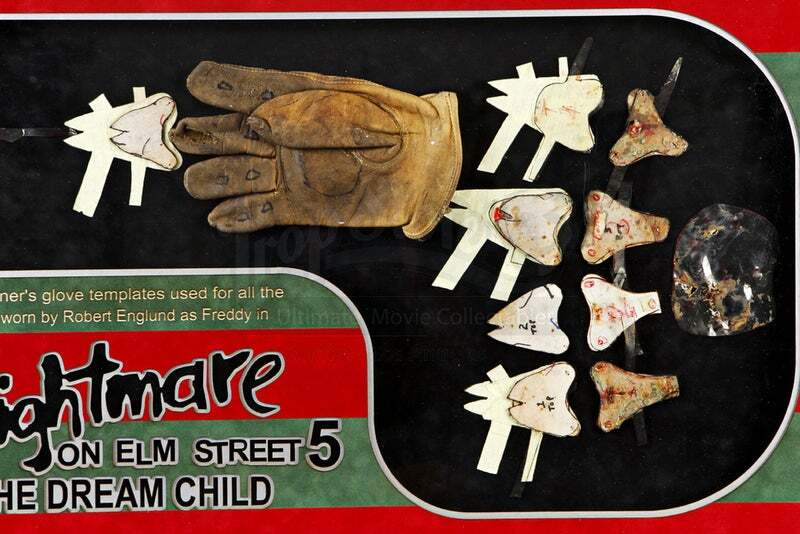  A Nightmare on Elm Street Part5do Lee child freti glove. original * template set frame Pro p store COA