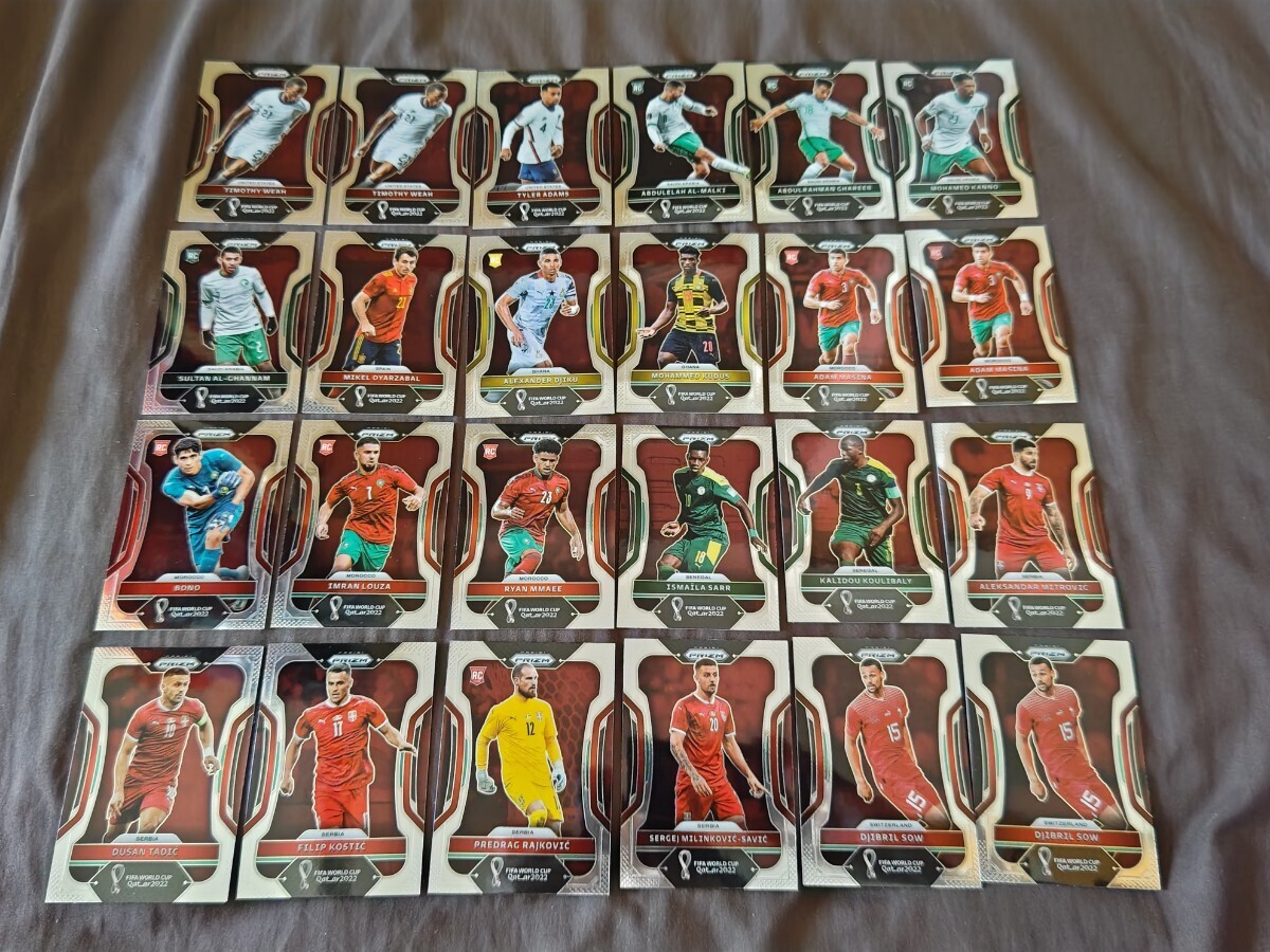 Panini Prizm FIFA WORLD CUP 2022 QATAR　約140枚　ベースカード・インサートカードなど_画像8