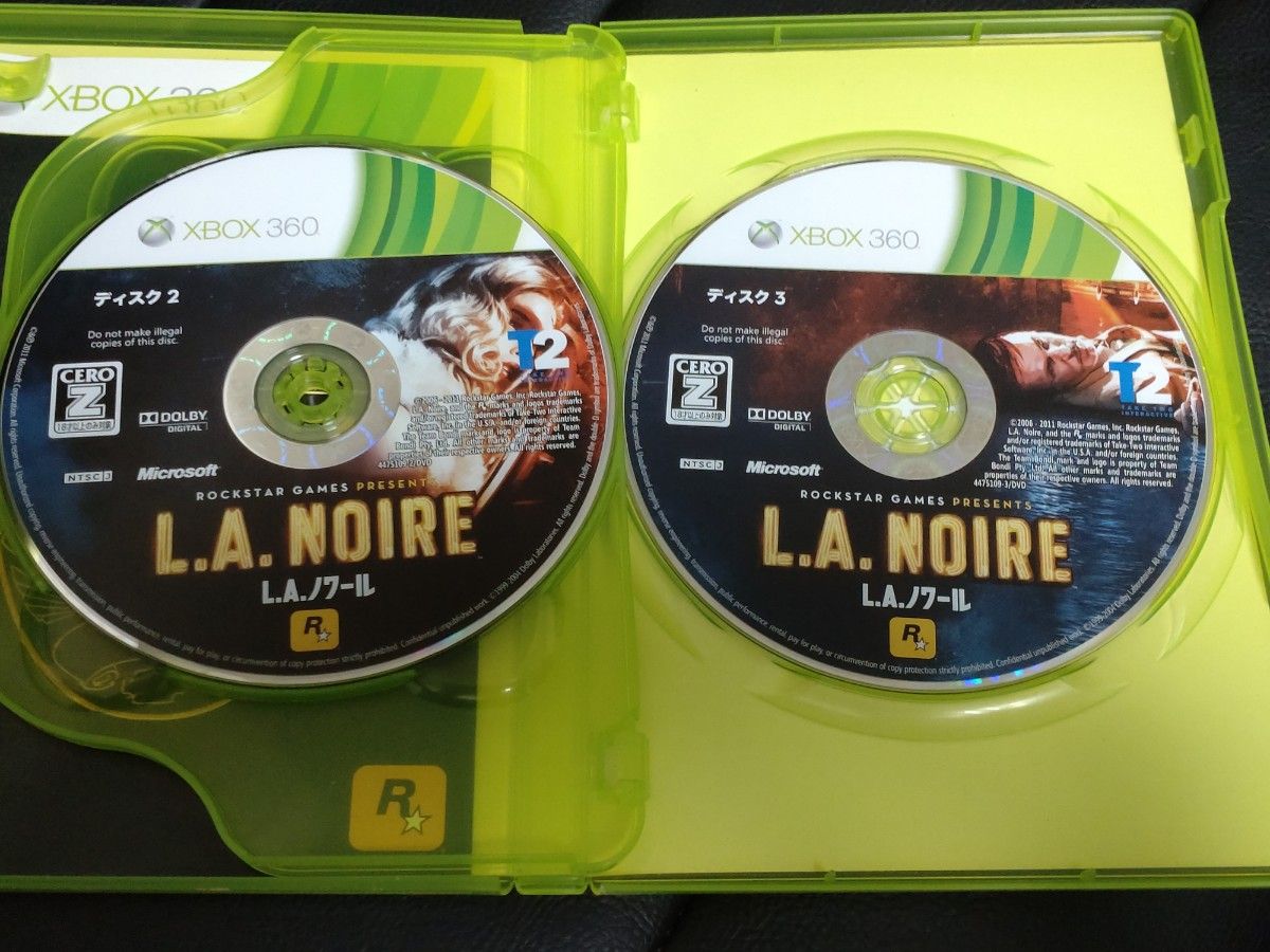 Xbox 360 L.A.ノワール 傷汚れ有り