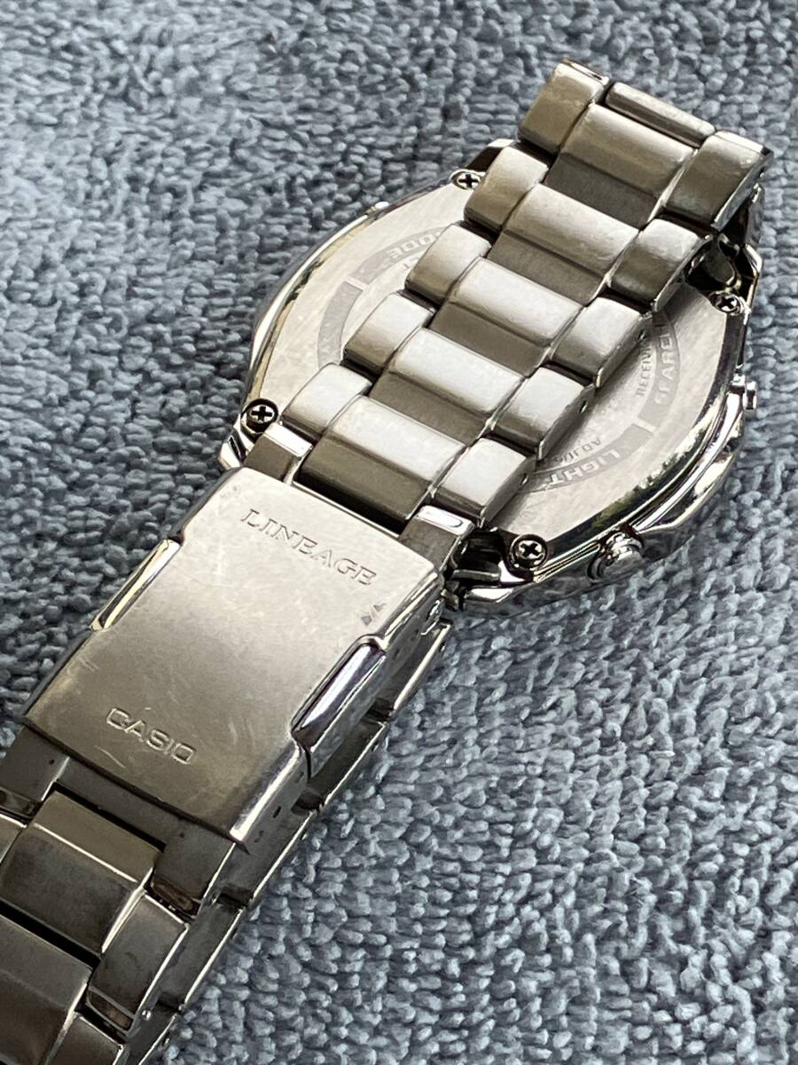 CASIO LINEAGE LCW-M100T titanium稼働の画像8